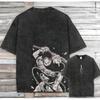 Custom Anime Wash Short-Sleeve Tee 2024