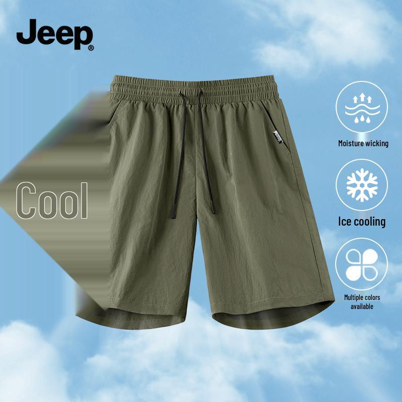 JEEP Men's Quick-Dry Breathable Summer Shorts