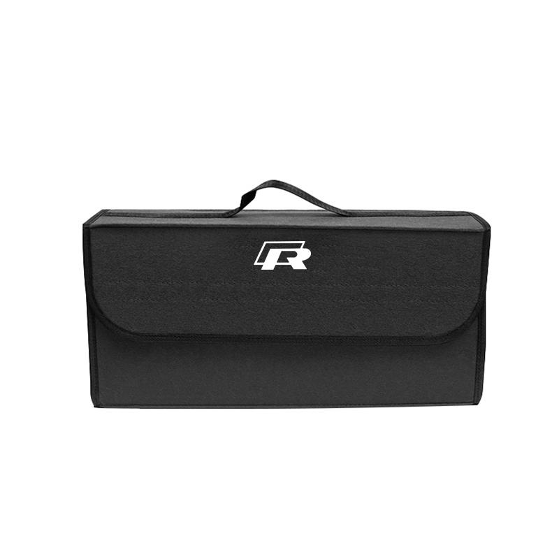 hijk1 Car keychain/VW Car Trunk Organizer Box Large Capacity Folding Storage Bag For VW GTI Polo Golf Passat Tiguan CC Arteon Jetta B6