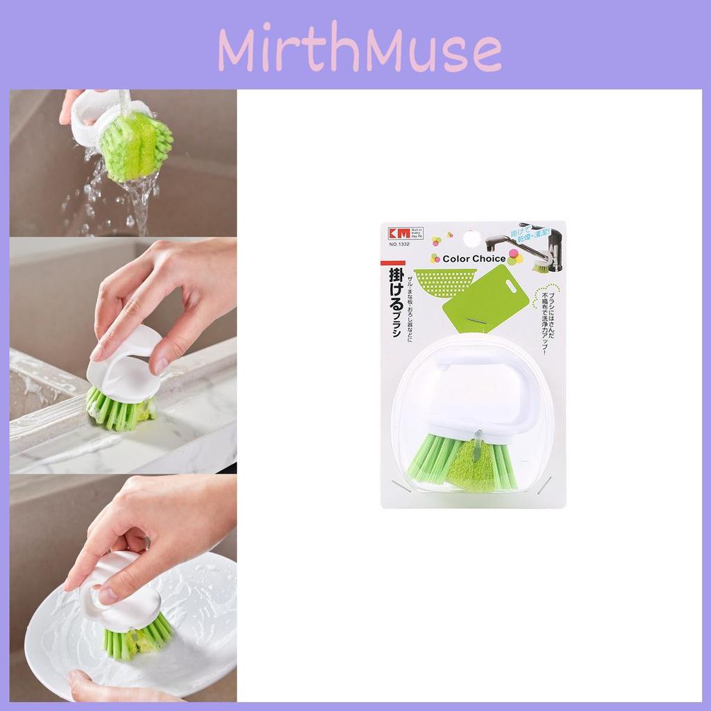 Scrubber Pot Plastic With Stand For Dishwashing And Kitchen Cleaning Durable Brush