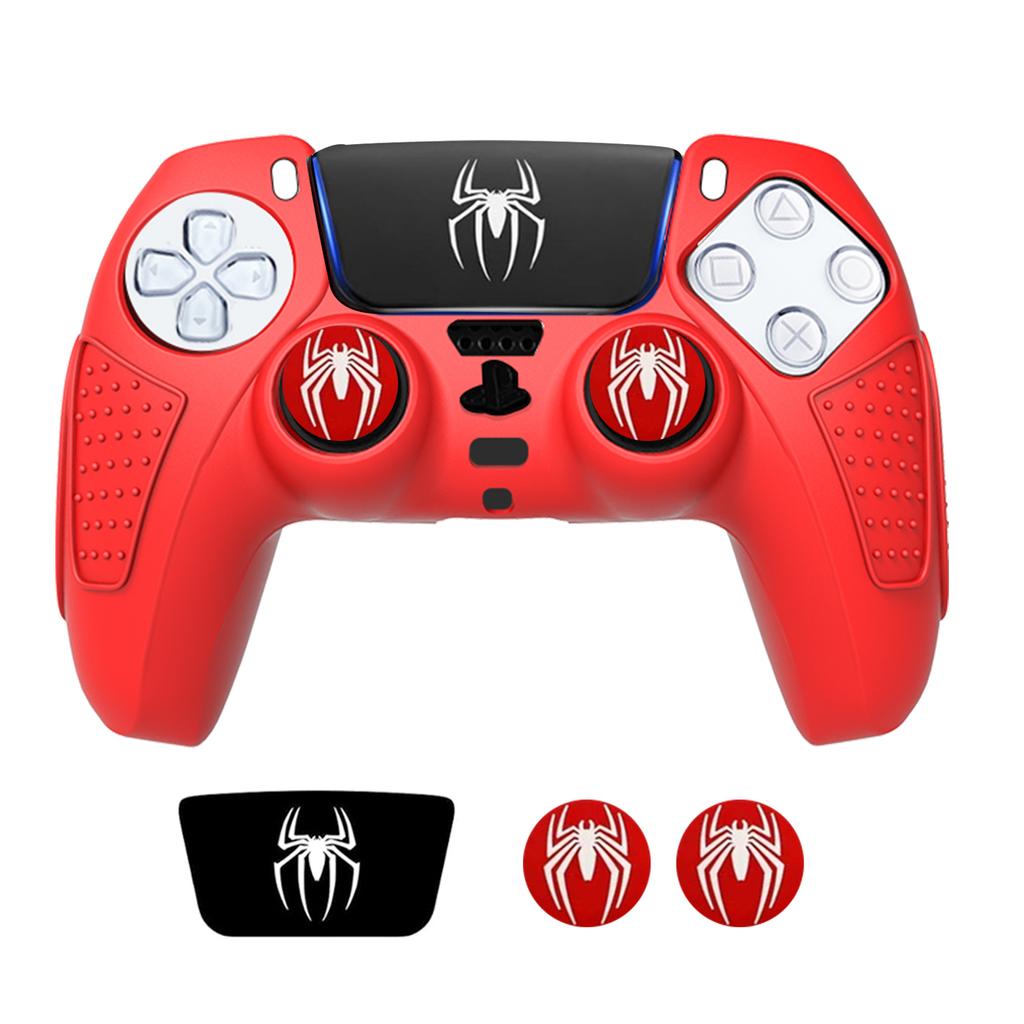 Protective Cover Skin for Playstation 5 Controller Anti-slip Silicone Case for PS5 Gamepad Cover Thumb Grips Sticker Accessories