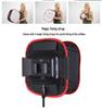 LED Softbox with Red/Black Honeycomb Edge for Portrait Photography