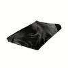 A cute black pug dog Flannel printed blanket suitable for all seasons suitable for living room office sofa and travel 180x250CM