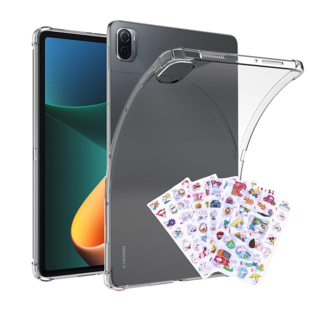 

М який чохол TPU для Xiaomi Mi Pad 5 5Pro 6 6Pro 4Plus 4 Tab Прозора кришка для Xiaomi Pad 5 Pro 12,4 дюйма Захисний корпус Pad5 5Pro 11inch чистий