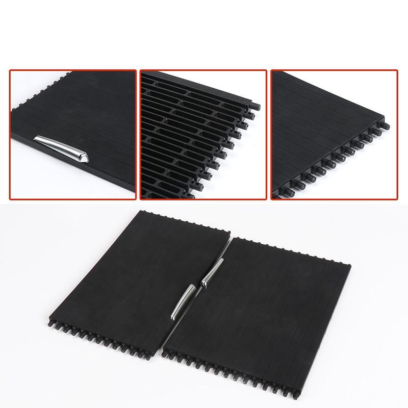 Interior Water Cup Rack Car Center Console Cover Slide Roller Blind Car Mounts Drinks Holders For BMW X5 E70 X6 E71 51166954943