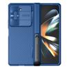 Case for Galaxy Z Fold5 5G - TPU+PC, Blue, With Stand