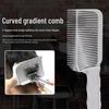 Professional Men's Hair Cutting Comb - Flat-Top, Leveling, Shaving, Push-Side, Crew Cut, Precision Comb