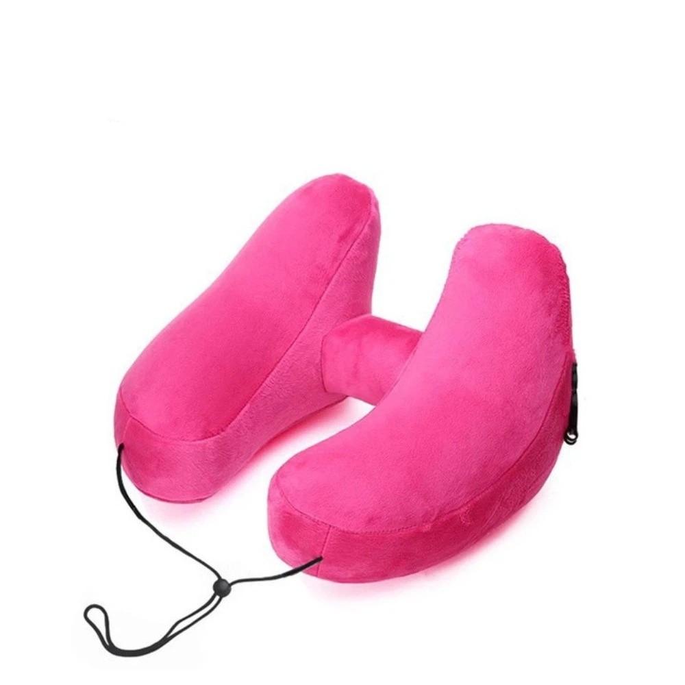 Inflatable Design Travel Neck Pillow Breathable Design H-Shaped Pillow U-Shaped Pillow  Travel