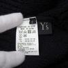Y's Y's Y's Different Knit Docking Pullover Knit Tops Women's Black Size 2 YY-K75-680 Tops 2 blackUsed