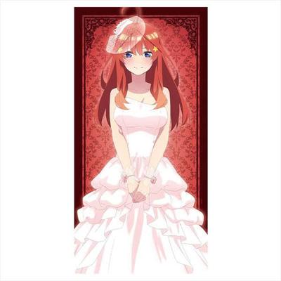 The Quintessential Quintuplets 120cm Large Towel E [Nakano Satsuki Wedding Dress Ver.]