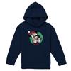 Mickey Mouse Childrens/Kids Vintage Wreath Christmas Hoodie