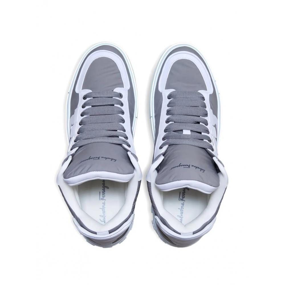 Salvatore Ferragamo Ferragamo Sneaker Alta Grey