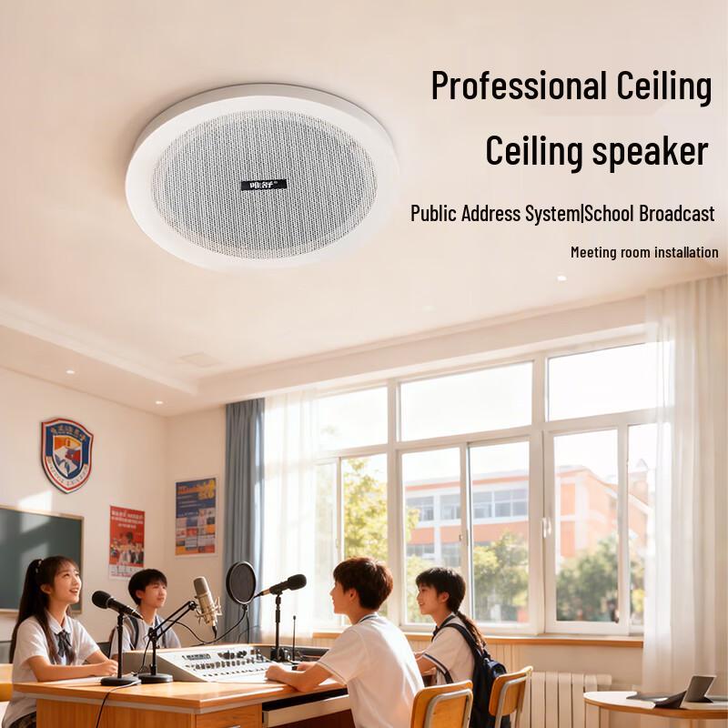 Weishu XDH-840 8-inch Coaxial Ceiling Speaker (CN version)