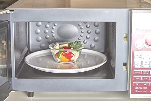 Hario Heat-Resistant Glass Bowl Set of 3 (Includes 1 Salad Bowl), Clear, 20741801