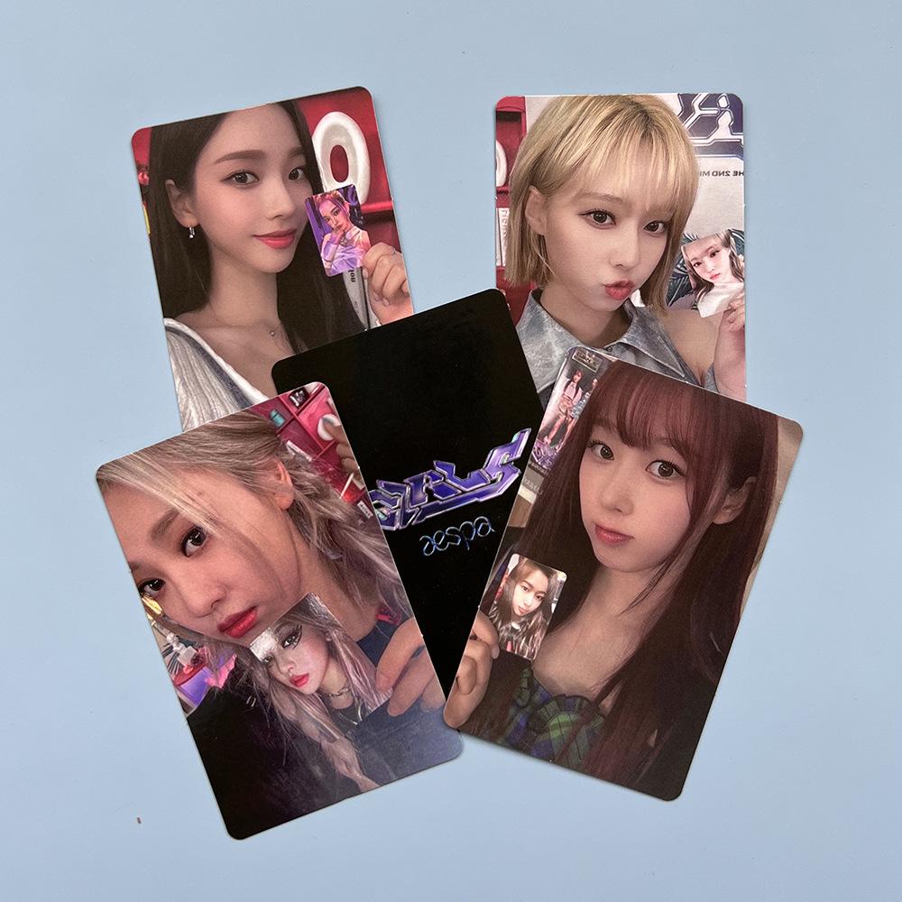Aespa 'Girls' Album Merchandise Photocards - Random Selection Live Event Card