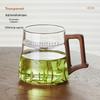 Large Capacity Borosilicate Glass Tea Cup