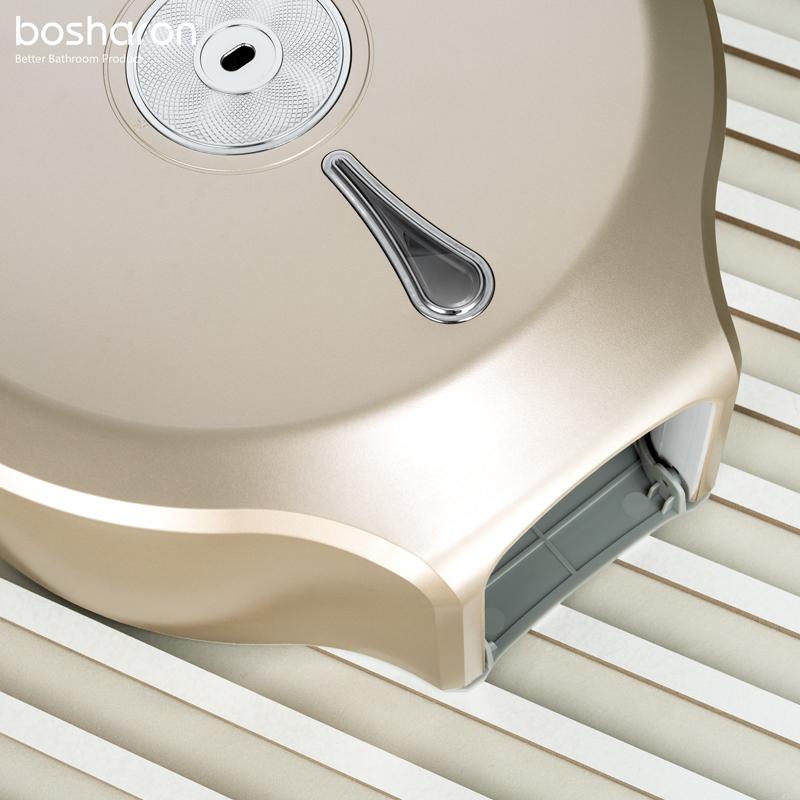 Kitchen ABS Plastic Down Pull Paper Holder Manual Bathroom Wall Mount Toilet Jumbo Roll Tissue Paper Restaurant Napkin Dispenser