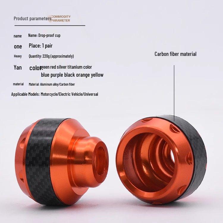 Ninebot Mini Nine Ninja Front Wheel Anti-Fall Cup: Aluminum Alloy Shock Absorbing Fork for Electric Vehicles & Motorcycles