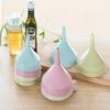 Portable Kitchen Tools Funnel for Oil Liquid Dispensing Reusable Plastic Funnels Household Liquid Oil Funnel Kitchen Supplies