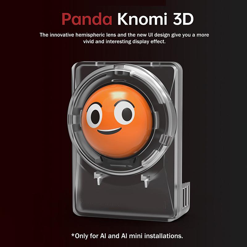 Panda Knomi 3D Tisk Pokrok Zobrazení Pro A1 X1 P1 Tiskárna Stav V Reálném Čase Přizpůsobit UI Ota Aktualizace