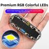 Waterproof Solar LED Warning Light Solar Powered Motorcycle Tail Light Bicycle Safety Light