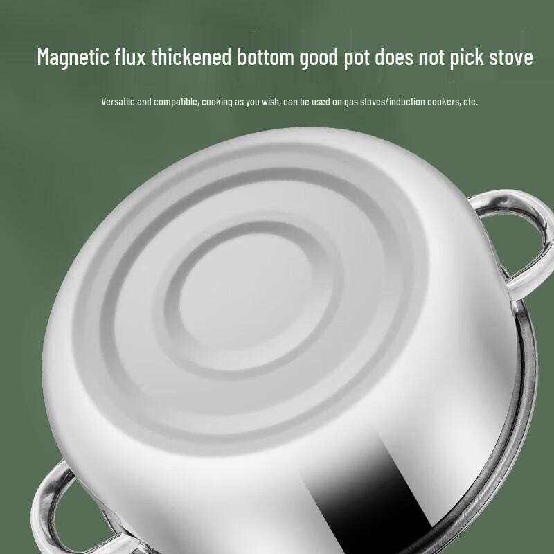 Boernice Earl 30cm Edelstahl Dampfgarer Topf