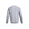 Under Armour Letter Print Crew Neck Pullover Sweatshirt Men Sweatshirt Gray 1373837-035