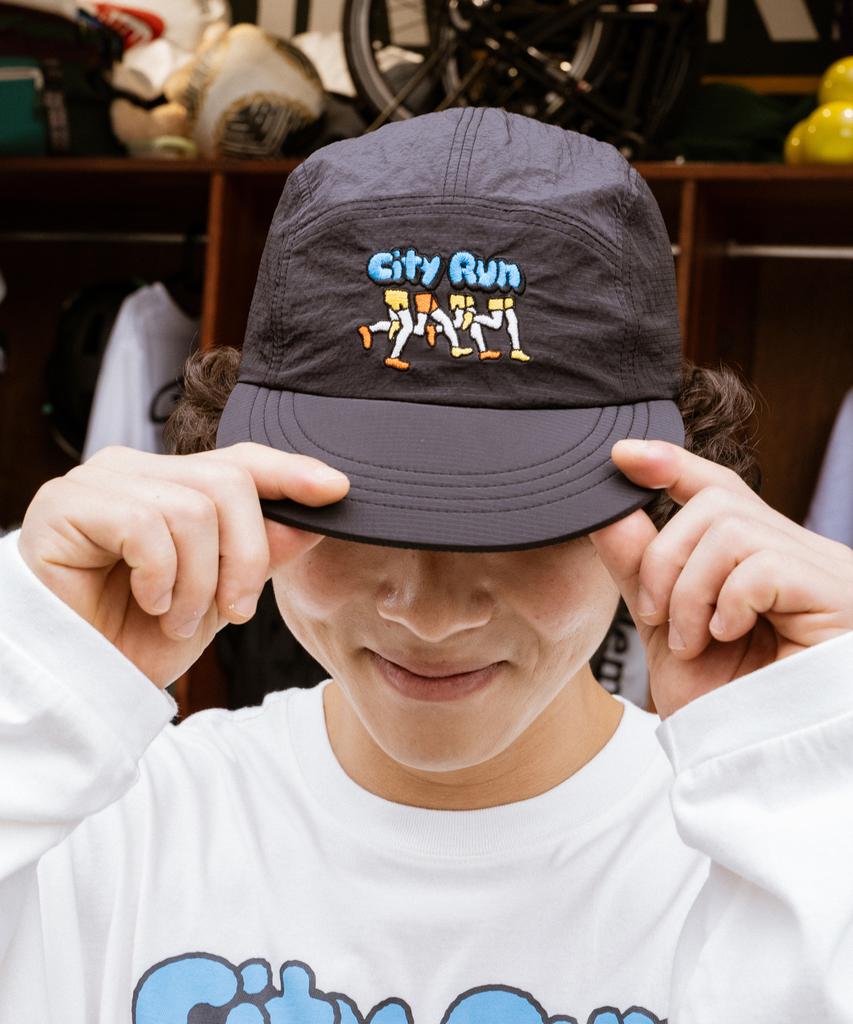 BIGWAVE COLLECTIVE City Runners Kappe (Schwarz)