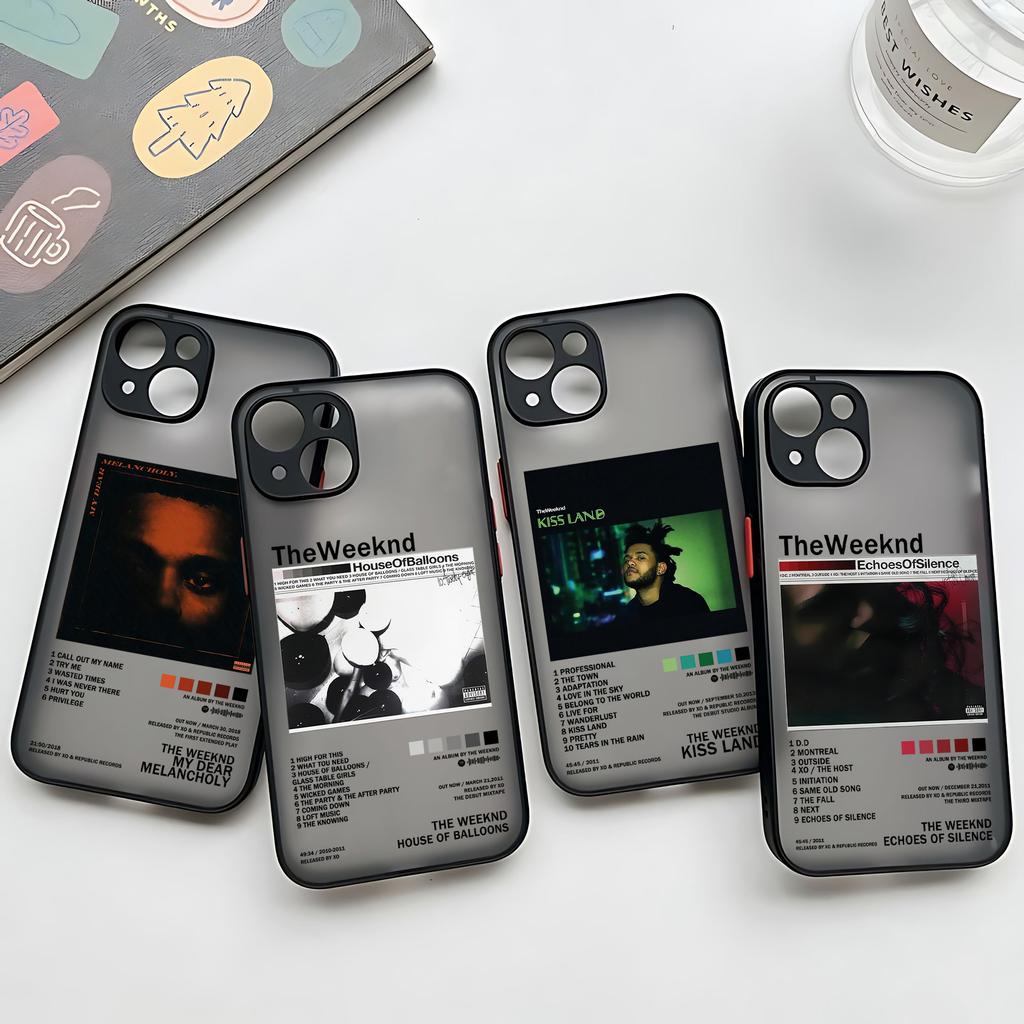 HEISS The Weeknd Minimalistisches Poster Handyhülle Für iPhone 17 16e 16 15 14 13 12 11 Mini Pro Air Max X XR XSMax 7 8 6 Plus Matt