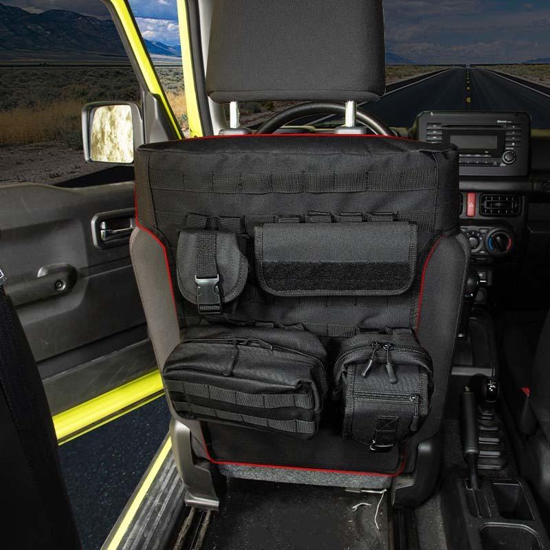 Car Seat Back Storage Bag Organizer Fit For Suzuki Jimny 2019 Up Stowing Tidying, 1 Pcs