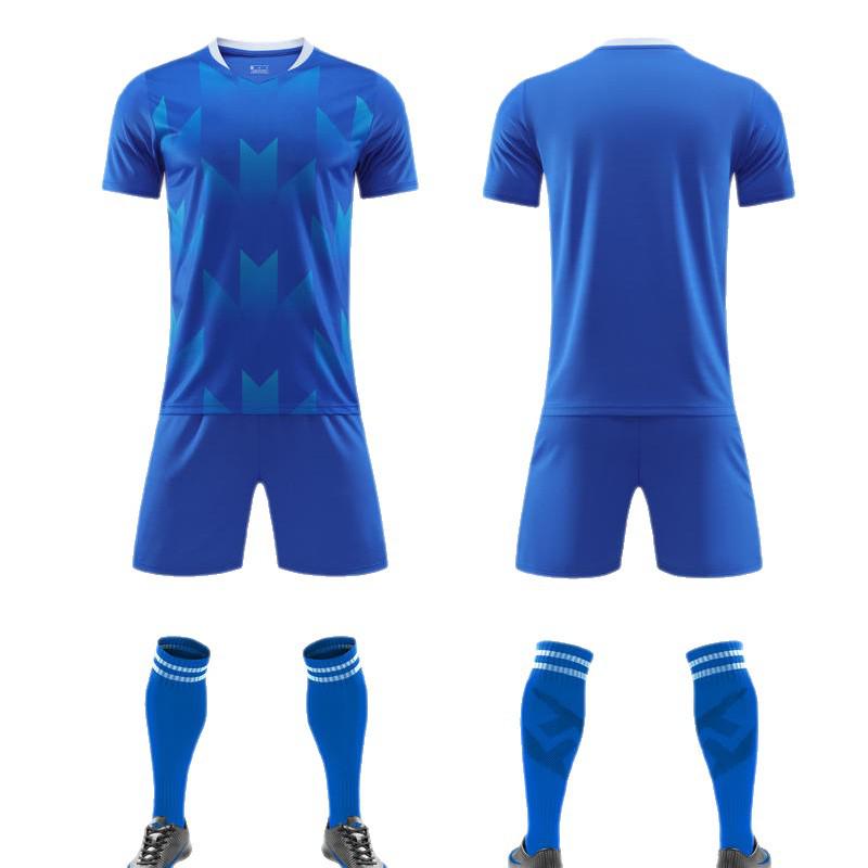 Village Team Football Jersey Set: Adult & Children Training Wear, Club Competition Sports Uniform.