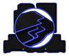 CARLUX-BLUE Car Mats For: SsangYong Rexton III SUV (2013-)