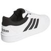 Adidas HOOPS Breathable Skateboard Shoes Unisex White Black KI1057