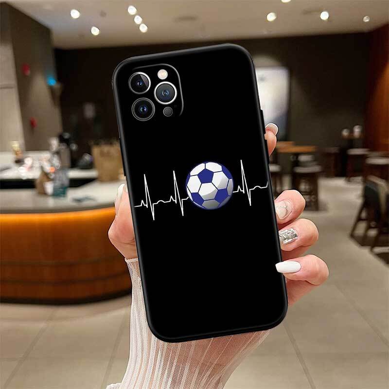 Football Soccer Phone Case for Redmi Note 12 12S 12C 13 13C 13R 14 14S 14R 14C 11A 13X A3 A3X A4 A5 Pro Max Plus