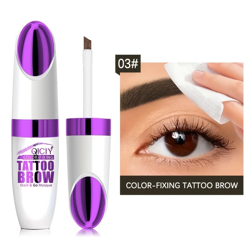 Long Lasting Tear Off Eyebrow Gel Cream, Waterproof and Sweat Proof, Long-lasting Color Retention, Creating A Natural Appearance