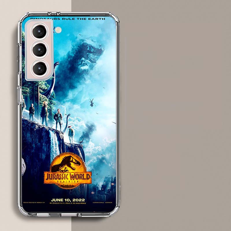 New World Jurassic Park Phone Case For Galaxy A14 A24 A34 A54 Samsung A02S A12 A22 A32 A42 A52 A72 A13 A33 A53 5G A03 A03S A23 A