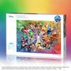 Tenyo in Pure White Jigsaw Puzzle Disney Color Circle with Service Card (Tenyo) [Made Japan] 1000-Piece Disney/Pixar (51x73.5cm) DP-1000-870