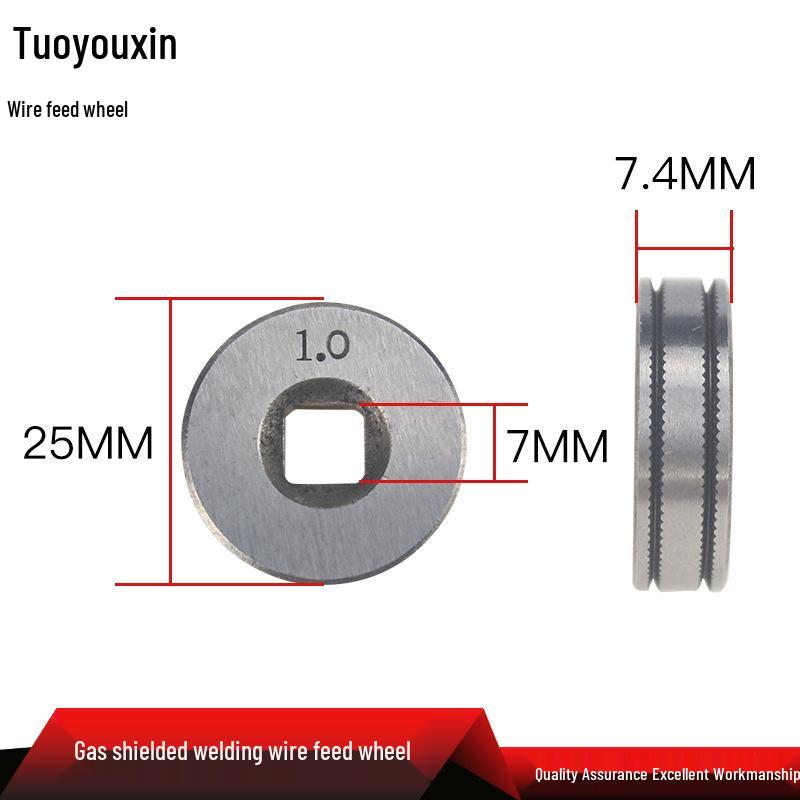 Zestaw podajnika drutu MIG z osłoną gazową: Pojedyncze/Podwójne Koła Napędowe i Wskaźnik Ciśnienia