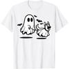 German Shepherd Ghost Walking Dog T-Shirt