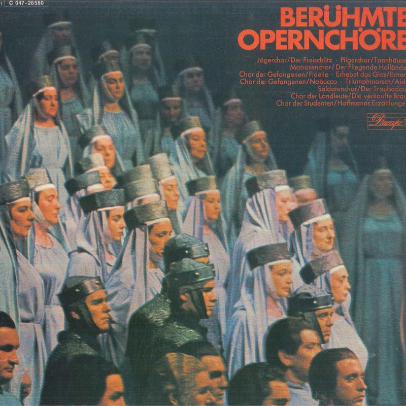 LP Record VARIOUS - Beruhmte Opernchore 1C04728580 DACAPO Germany Classical Used