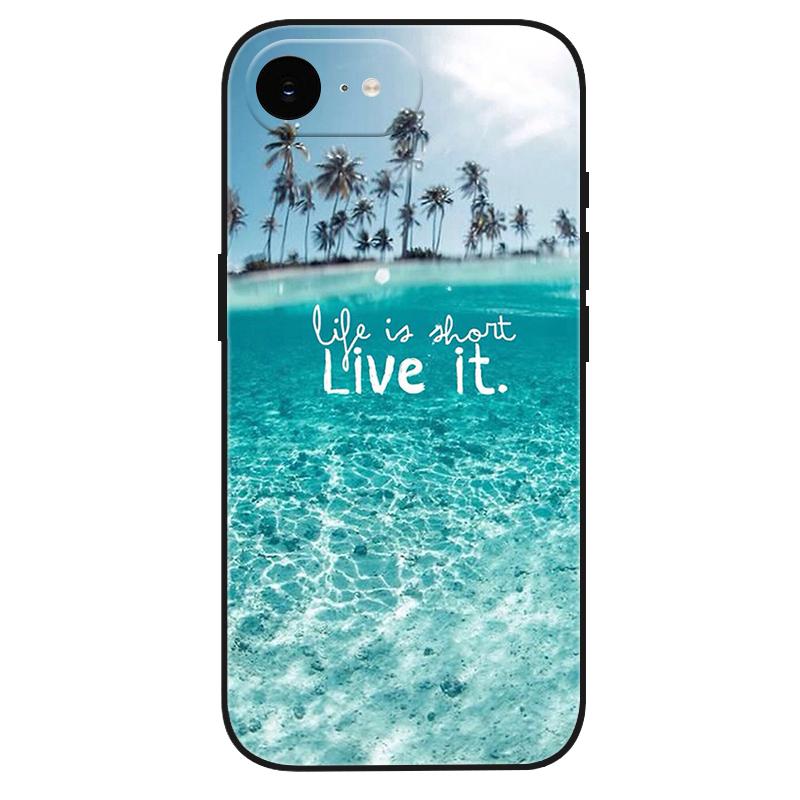For iPhone 17e Case Silicone Luxury Space Cute Painted Soft Bumper for iPhone 17e 2026 17 e Phone Cover TPU Funda Shockproof