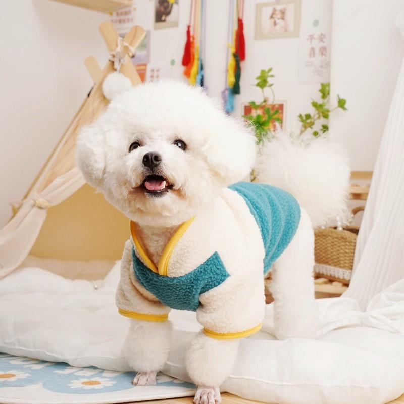 Dog Clothes Winter Pet Dog Coat Chihuahua French Bulldog Clothing Autumn Thin Jacket Dog Fleece Jumpsuit Pet Costume for Dog Cat