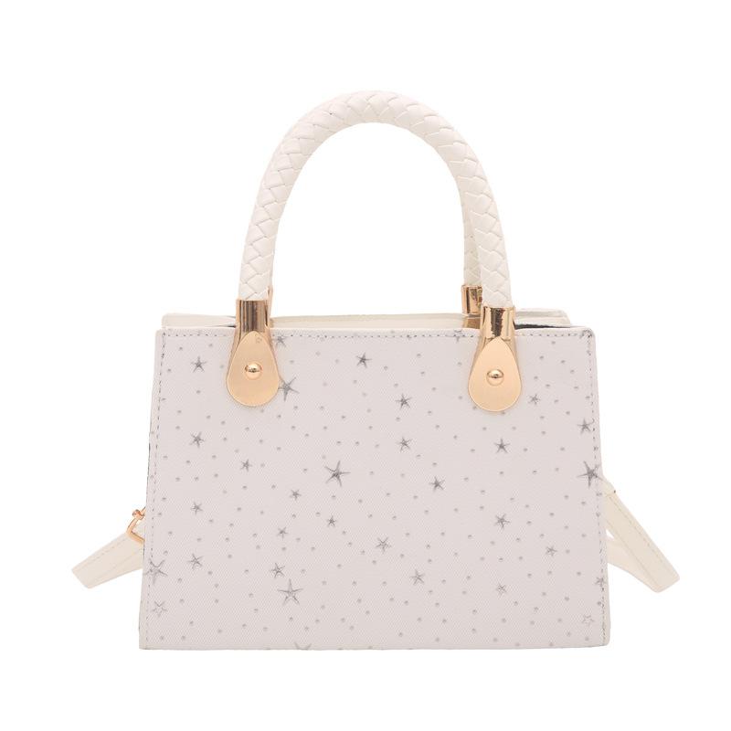 

Fashion hot-selling women s bags in the season, trendy casual portable small square bags, design sense, retro bags, messenger bags білий