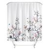 Bathroom Shower Curtain Waterproof Plastic Lightweight Clear Curtain Liner PEVA Non-Toxic with Rustproof Grommets & Magnets