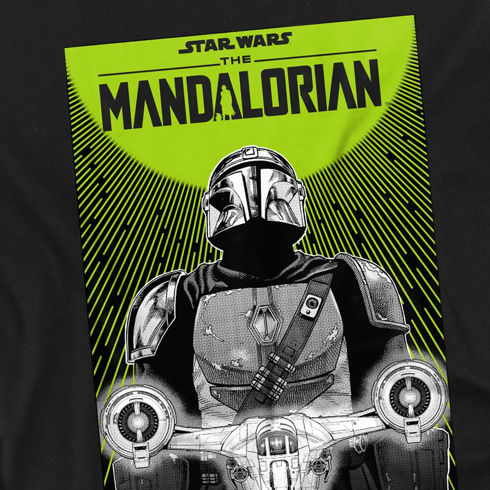 Star Wars: The Mandalorian Unisex Adult Razor Crest Poster T-Shirt