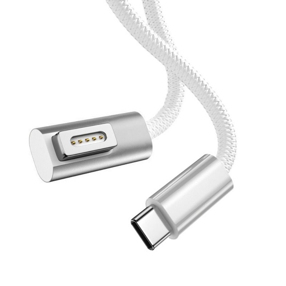 1.8M 100W USB Type-C To Magsafe 1 2 Zinc Alloy Plug Adapter Laptop Fast Charging Cable Converter Cord for Macbook Air Pro