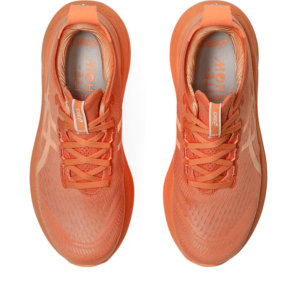 ASICS Official Store Exclusive 27 Running Size GEL-NIMBUS LITE-SHOW Women's Shoes, 25.0 E, LITE-SHOW/MOJAVE