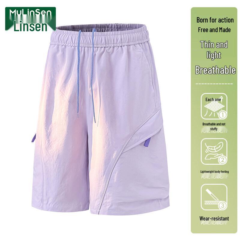 MULINSEN Women s Ice Silk Sports Shorts S