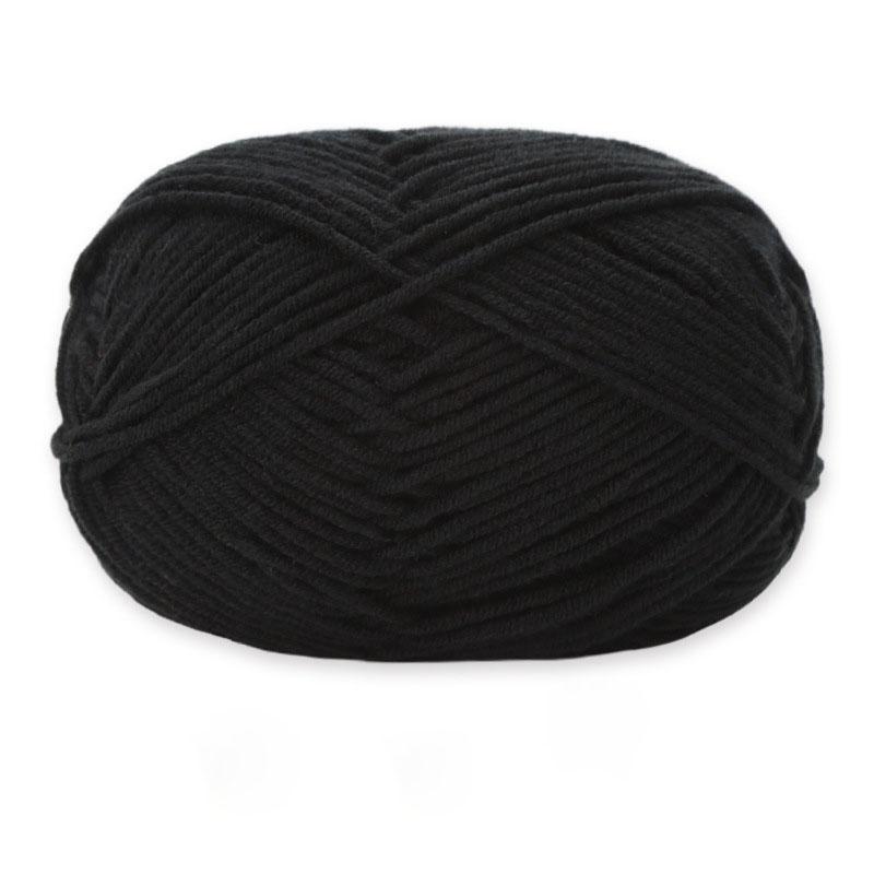 1Roll 4ply Milk Cotton Knitting Combed Yarn Wool Yarn For DIY Hand Knitted Crochet Craft Scarf Sweater Clothes Dolls Hats Supply