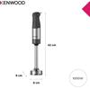 Погружной блендер Kenwood HBM60.307GY Triblade XL+
